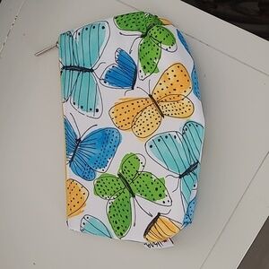 Clinique x Vera Neumann Butterfly Cosmetics Zip Case